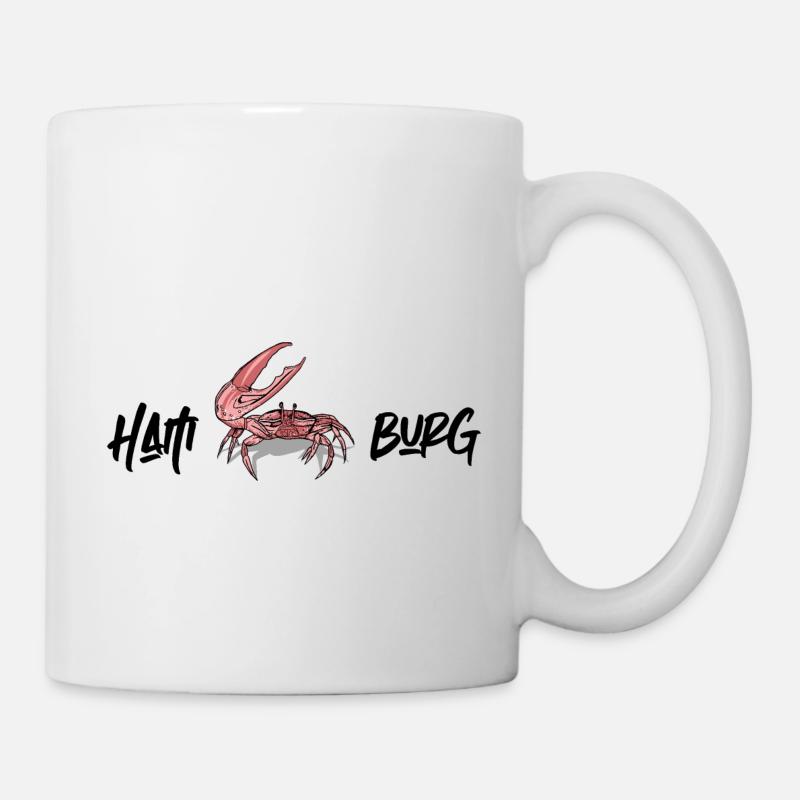 Hamburg - Tasse - Weiß