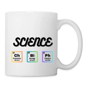 Science Wissenschaft - Tasse - Weiß - Rechts