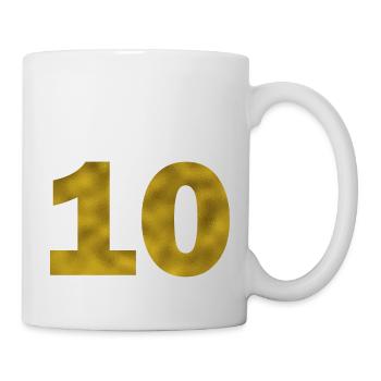 Birthday 10 years - Mug - white - Right