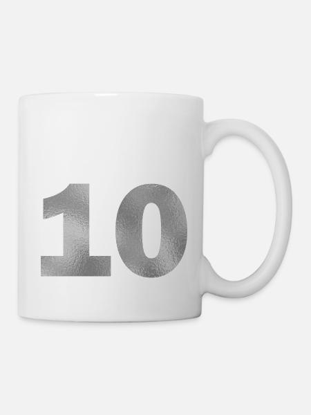 Birthday 10 years - Mug - white
