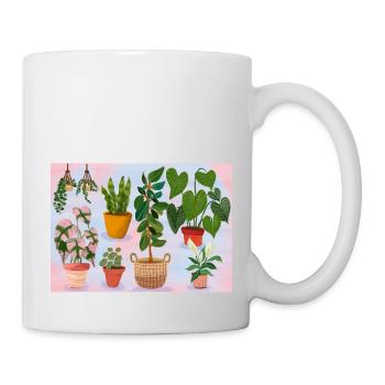Plants - Tasse - Weiß - Rechts