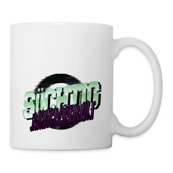 geschenk hund hundeliebhaber witzig lieblingshund - Tasse - Weiß - Rechts