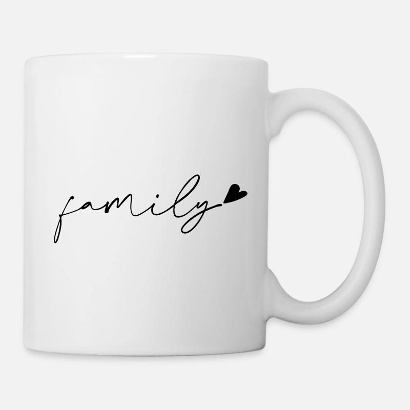 Family - Mug - white