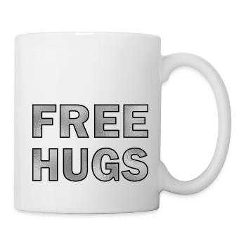 Free Hugs Silver - Mug - white - Right