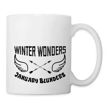 Winter Wonders January Blunders - Mug - white - Right