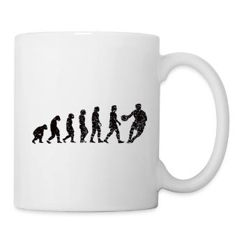 Basketball Basketballteam Basketballspieler - Tasse - Weiß - Rechts