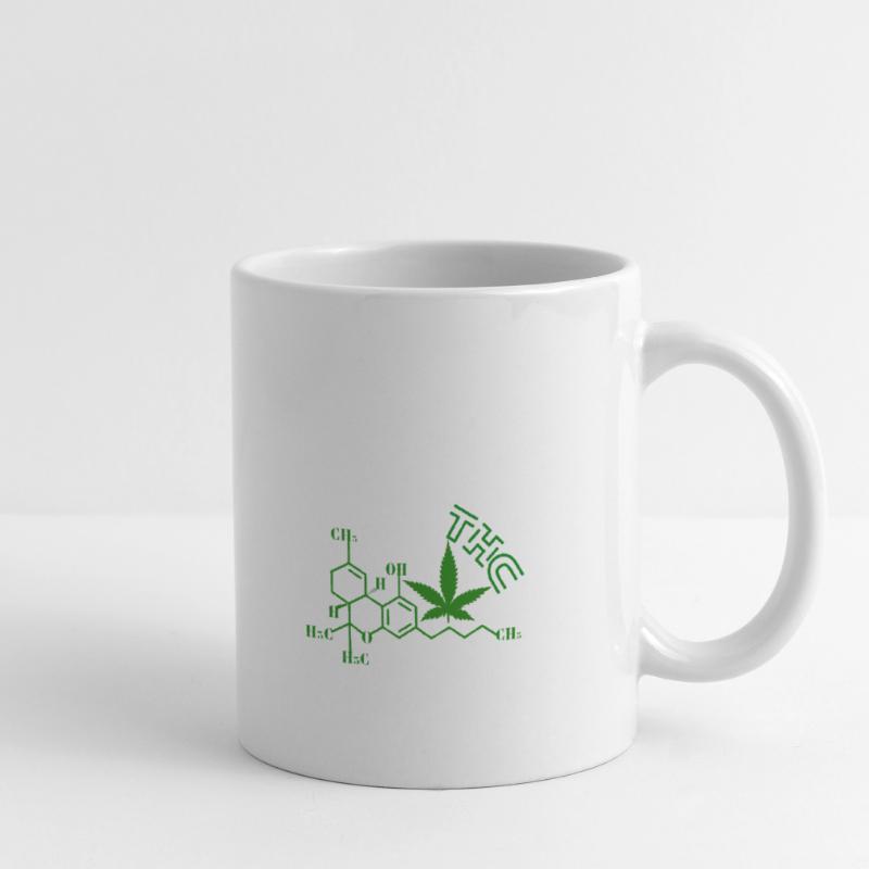 THC Molecular Structure Mug