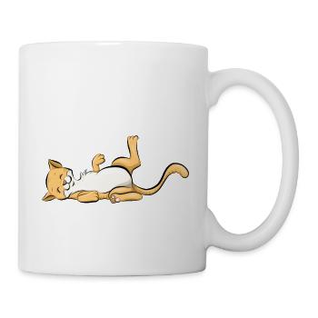 Chat - Mug blanc - blanc - Droite