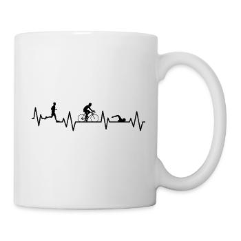 Triathlon Triathlete - Mug - white - Right