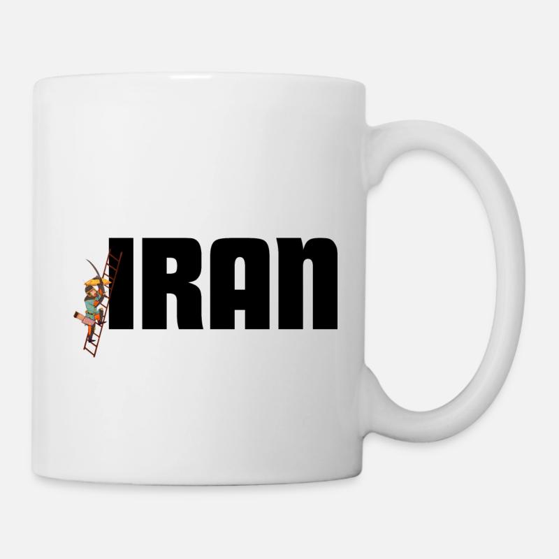 Iran - Persische Kunst - Tasse - Weiß