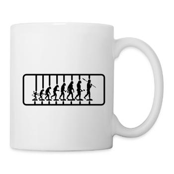 Evolution Modellbau - Tasse - Weiß - Rechts