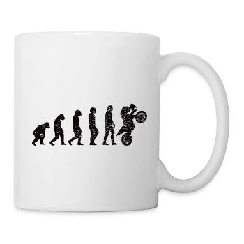 Motorcross Motorcycle Motorbike Fan Motorcyclist - Mug - white - Right