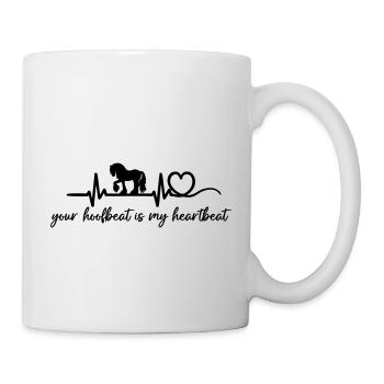 ton battement de sabot est mon battement de cœur Tinker Friese - Mug blanc - blanc - Droite