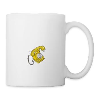 allo mamie viens me chercher ta fille m’énerve - Mug blanc - blanc - Droite
