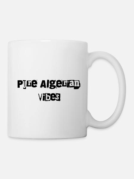 PURE ALGERIAN VIBES - Mug blanc - blanc