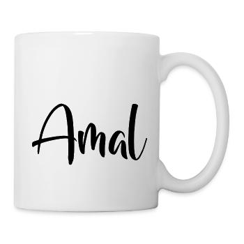 Nom - Amal - Mug blanc - blanc - Droite