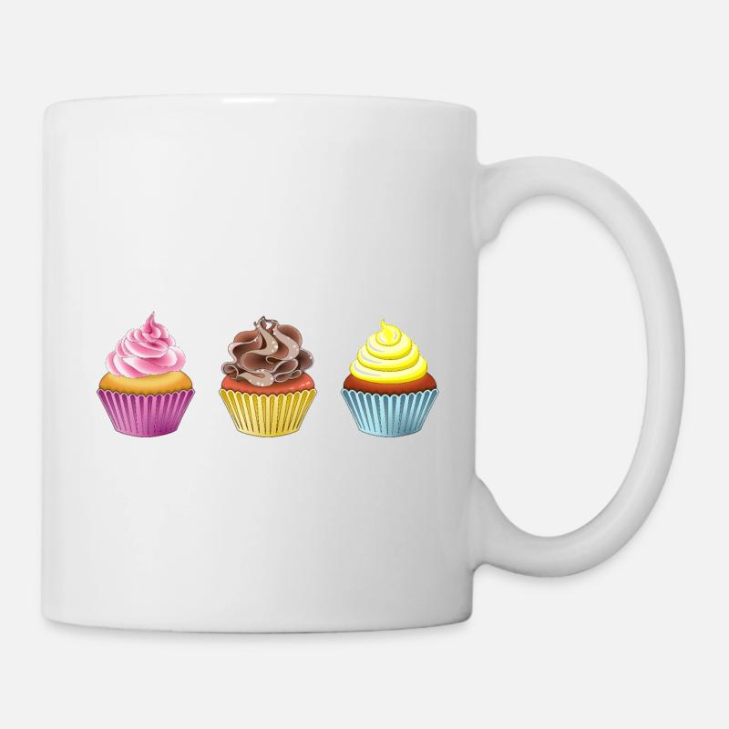 Muffins - Mug blanc - blanc
