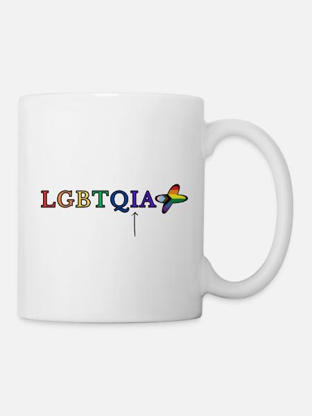 LGBTQIA+ - Tasse - Weiß