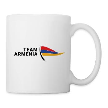 Équipe d’Arménie - Mug blanc - blanc - Droite