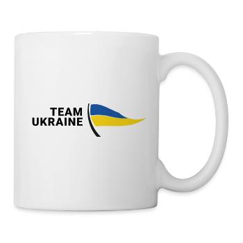 Team Ukraine - Tasse - Weiß - Rechts