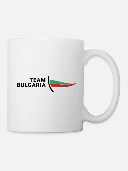 Team Bulgaria - Tasse - Weiß