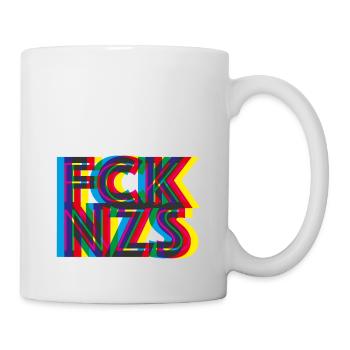 FCK NZS - Mug blanc - blanc - Droite
