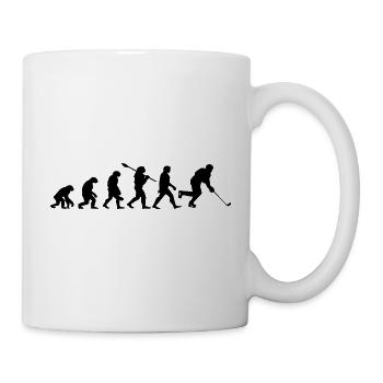 Heartbeat Ice Hockey - Eishockey - Tasse - Weiß - Rechts