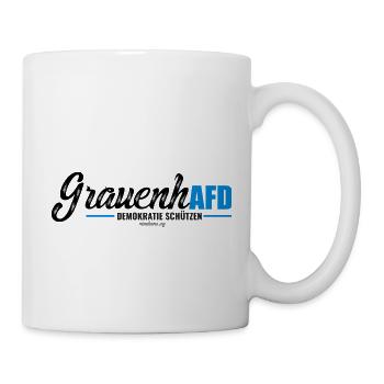 Mimikama GrauenhAFD - Tasse - Weiß - Rechts