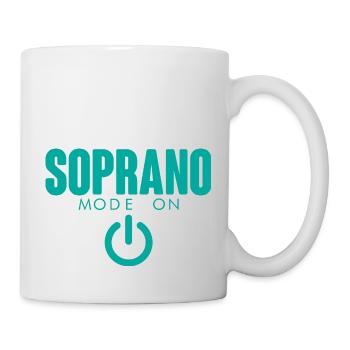 Soprano Mode On 4 - Mug - white - Right