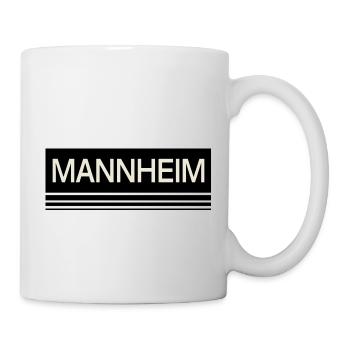 Mannheim Monnem Mannheimat - Tasse - Weiß - Rechts