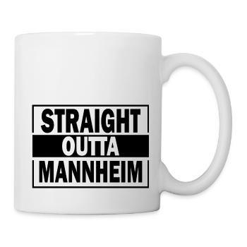 Mannheim Monnem Mannheimat - Tasse - Weiß - Rechts