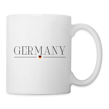 Deutschland: Stilvoll, vielfältig, unverwechselbar - Tasse - Weiß - Rechts
