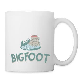 Bigfoot Outdoor - Tasse - Weiß - Rechts