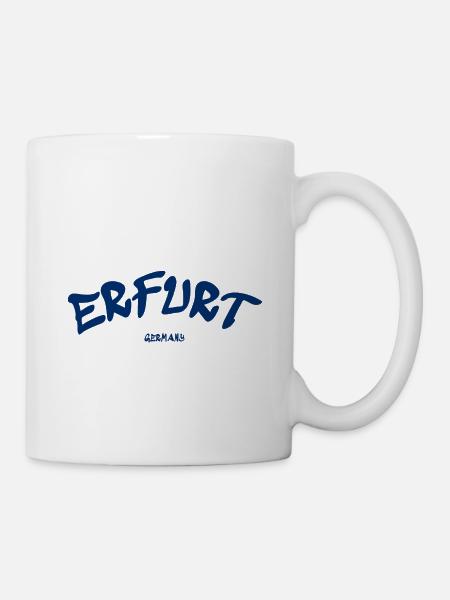 Erfurt - Deutschland - Germany - Thüringen - Tasse - Weiß