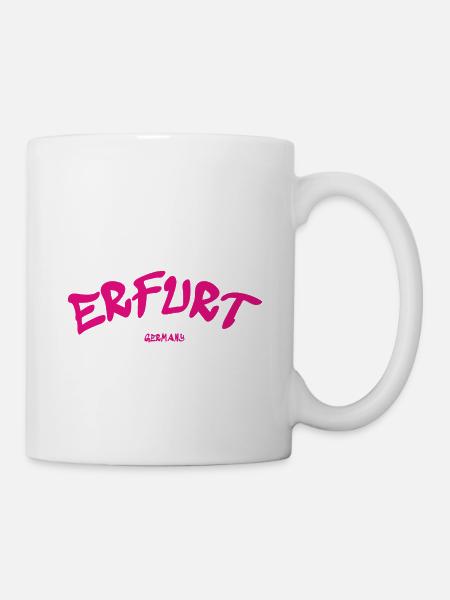 Erfurt - Deutschland - Germany - Thüringen - Tasse - Weiß