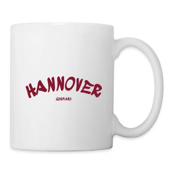 Hannover - Deutschland - Germany - Tasse - Weiß - Rechts