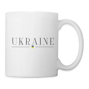Ukraine Elegance T-Shirt - Mug - white - Right