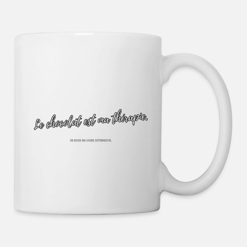 Chocolate Therapy - Mug - white