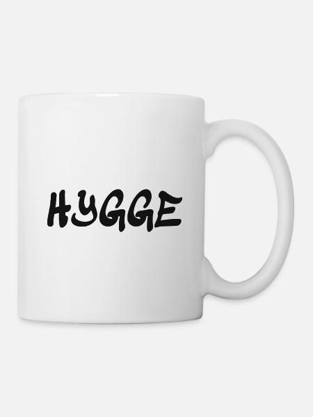 Hygge - Dänische Tradition - Lebensgefühl - Nett - Tasse - Weiß