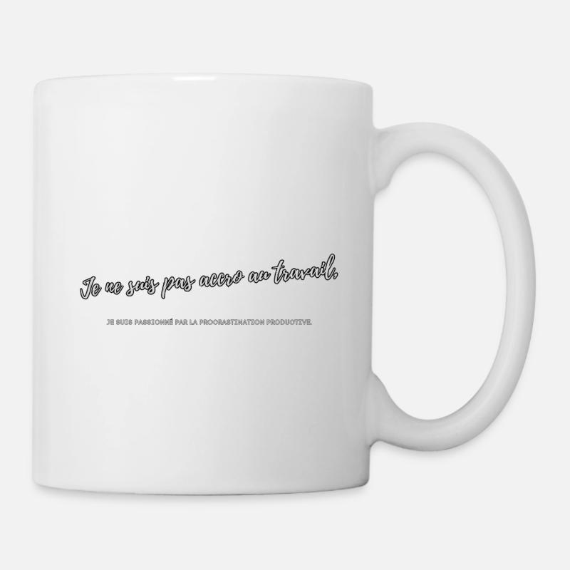 Workaholic - Mug - white