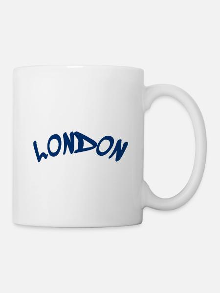London - Great Britain - England - Tasse - Weiß