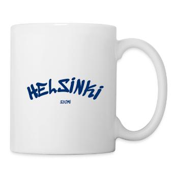Helsinki - Finlande - Finlande - Suomi - Slogan - Mug blanc - blanc - Droite