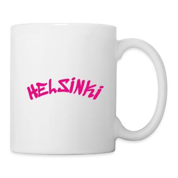 Helsinki - Finlande - Finlande - Suomi - Slogan - Mug blanc - blanc - Droite