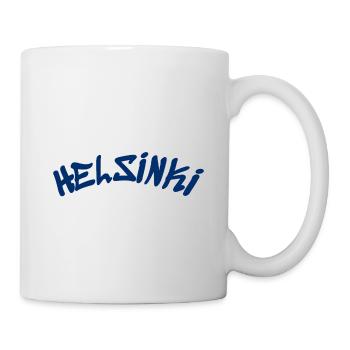 Helsinki - Finlande - Finlande - Suomi - Slogan - Mug blanc - blanc - Droite