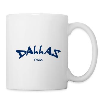 Dallas - Texas - États-Unis - Amérique - Mug blanc - blanc - Droite