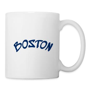 Boston - Massachusetts - USA - America - Mug - white - Right