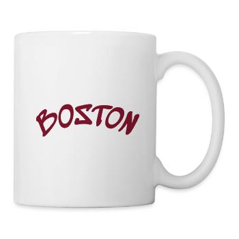 Boston - Massachusetts - USA - America - Mug - white - Right
