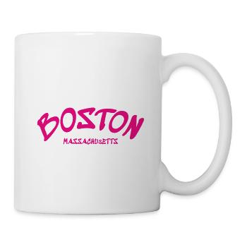 Boston - Massachusetts - USA - America - Mug - white - Right