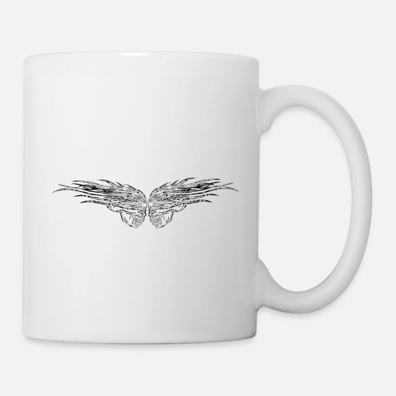 crânes - Mug blanc - blanc