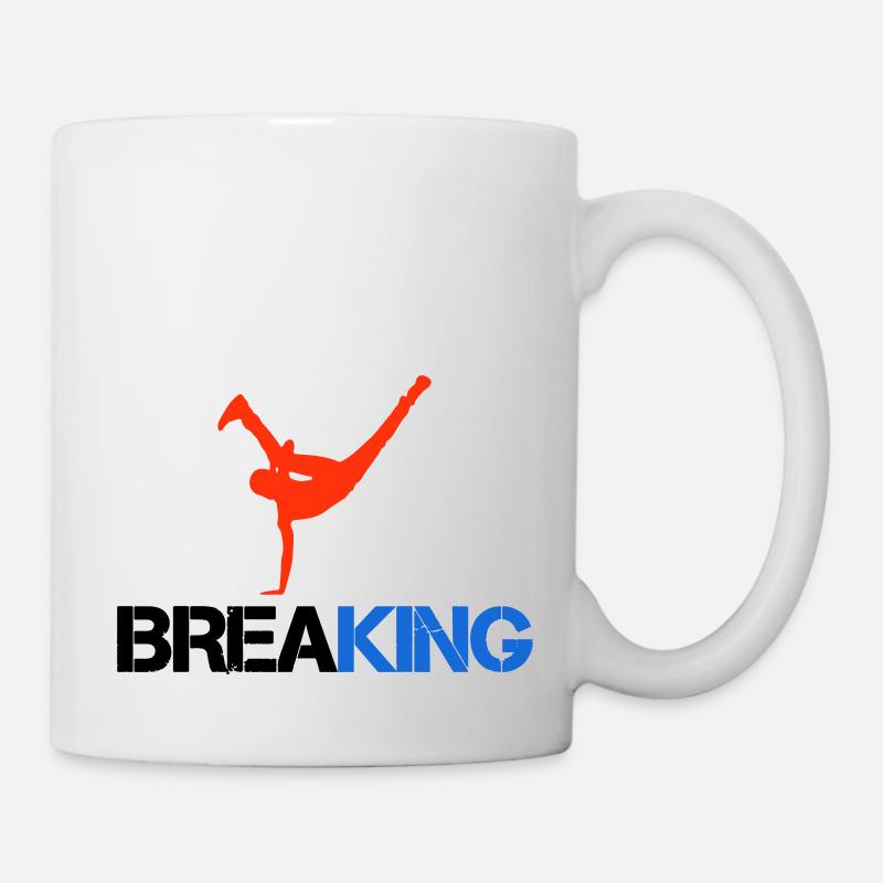 breakdance breaking - Tasse - Weiß